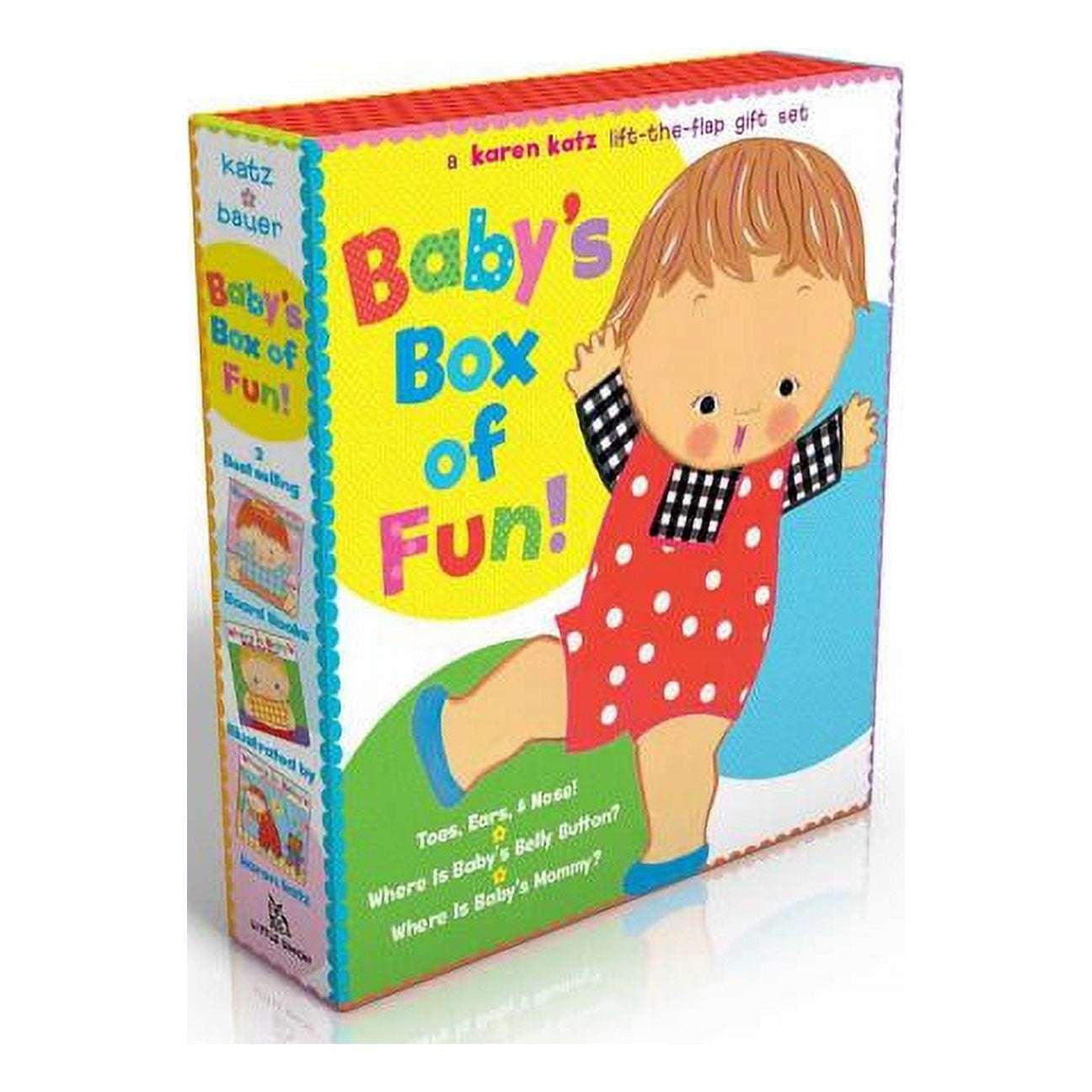 Baby's Box of Fun: A Karen Katz Lift-The-Flap Gift Set: Toes, Ears, & Nose!/Where Is Baby's Belly Button?/Where Is Baby's Mommy?