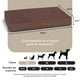 thumbnail image 4 of Cama Antiestrés ESQUIMAL Café de Foam Lavable para Perro y Gato, Chico, 4 of 6