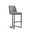 Grey, variant on Manhattan Comfort Serena Upholstered Barstool with Steel Base in Gray