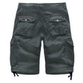 thumbnail image 2 of Men's Cargo Shorts Cotton Relaxed Fit with 6-Pockets Work Short,Gray 34, 2 of 3