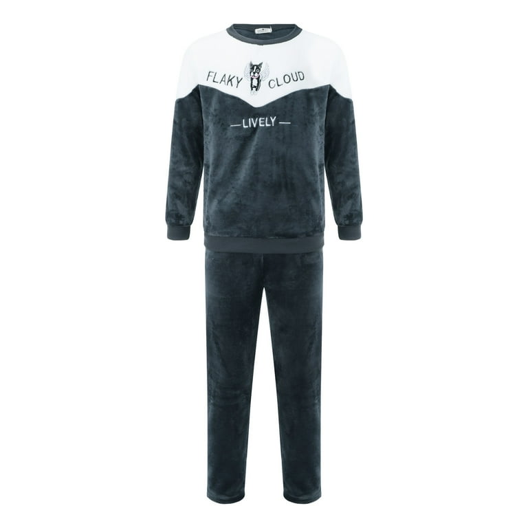 Grey Primark Cloud Pyjamas Mens Sale Pajamas Sets Men's Solid