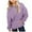 Purple_1, variant on Godom Girls Gradient Hoodies Front Pockets- Fashion Casual Pullover Long Sleeve Kids Sweatshirt