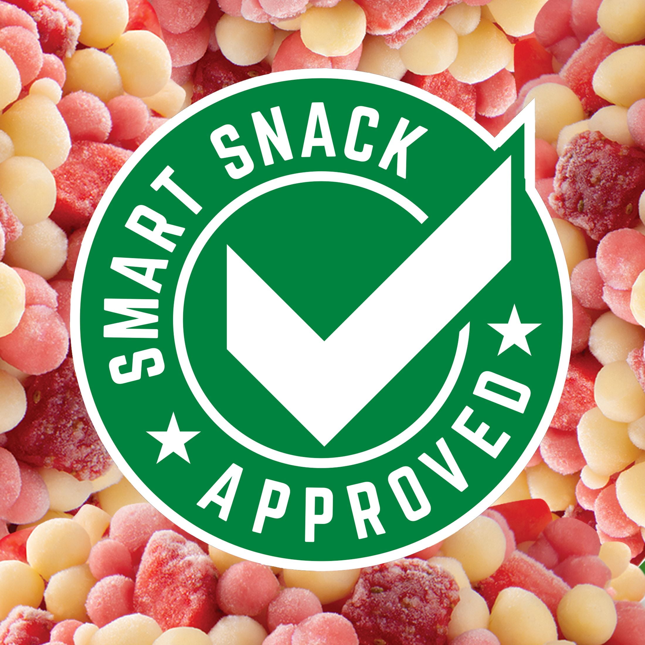 Nature's Premium Fruit Pearls, Frozen Fruit Snack, Strawberry Banana, 2.3 oz, 4 Count Box
