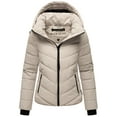 thumbnail image 4 of Marikoo Women's Quilted Puffer Winter Jacket with Hood - Weather-Resistant - Samuiaa XVI, 4 of 5