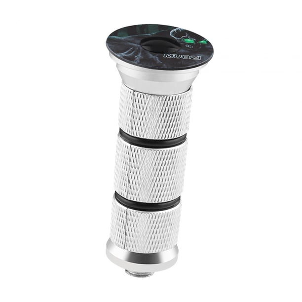 Expansor de auriculares para bicicleta, tornillo para auriculares de bicicleta, tapón de perno de expansión para vástago de horquilla delantera, tapa Monstruo