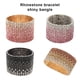 thumbnail image 5 of Minnieouse de diamantes de imitación para mujer, portátil, colorida, brillante, para chicas, citas, caminar, trabajo, cadena para la Ropa, zapatos y accesorios Miscelánea rosa dorado, 5 of 6
