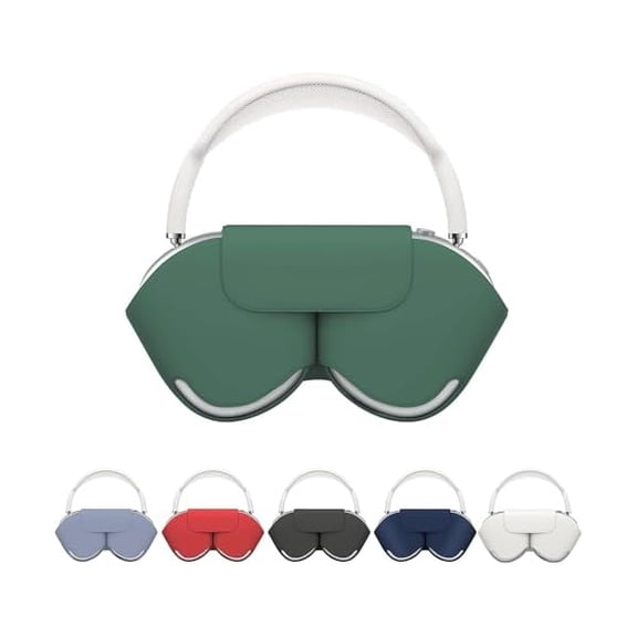 Eryueer Cover compatible with Airpods Max Headphones, Automatic Sleep Mode Protective Smart Headphones Case compatible with Anti-Scratch and Anti-Dust (Green)
