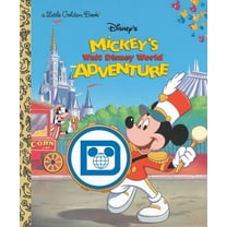 Little Golden Book Mickey's Walt Disney World Adventure (Disney Classic), (Hardcover)