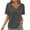 Dark Gray, variant on TKLPEHG Tops for Women Trendy Casual Short Sleeve T Shirts Summer Solid Color Loose V Neck Tshirt Lightweight Going Out Tops Blouse(Coffee,S)