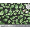 thumbnail image 3 of Soimoi Black Cotton Voile Fabric Cactus Tree Printed Craft Fabric by the Yard 56 Inch Wide, 3 of 3