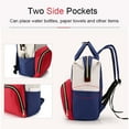thumbnail image 3 of Waterproof Stylish Baby Changing Bags with Insulated Pockets for Baby Care, Multi-functional Travel Backpack, 3 of 4