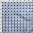 thumbnail image 3 of oneOone Cotton Cambric Light Dusty Blue Fabric Argyle Check Craft Projects Decor Fabric Printed By The Yard 56 Inches Wide, 3 of 4