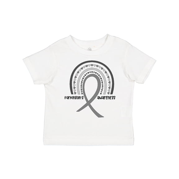 Inktastic Parkinson's Awareness Ribbon Rainbow Boys or Girls Toddler T-Shirt