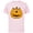 Soft Pink, variant on Disney and Pixar's Monsters, Inc. Mike-O'-Lantern - Short Sleeve Cotton T-Shirt for Adults - Customized-Black