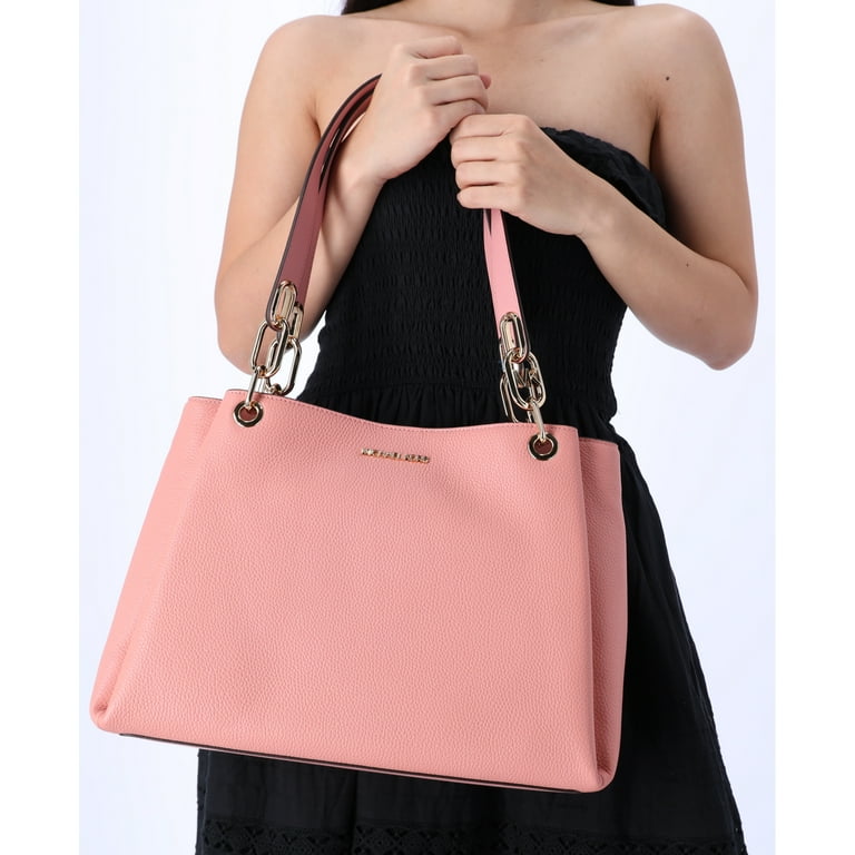 MICHAEL KORS 3点セット　ピンク New Authentic Michael Kors Large Trisha Handbag - Triple Gusset