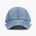 thumbnail image 2 of Lispipm Unisex Camo Baseball Caps Womens Mens Adjustable Hat Outdoor Sports Trucker Hats Low Profile Denims Cap Blue, 2 of 4
