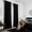 Black, variant on Crushed Velvet Light Filtering Curtains 2 Panels, Rod Pocket Bedroom Window Drapes, 52x84/52x96/52x108 Inch, Multi Color Pet Friendly Eco Friendly Curtains for Living Room Home Decor