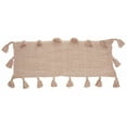 thumbnail image 1 of homeroots Décor 386066 Rose Coussin Lombaire Pomponné, 1 of 1