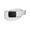 White, variant on CTM® Cotton Adjustable Belt with Nickel Buckle