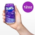 thumbnail image 5 of Fanta Grape Soda Pop Fridge Pack Cans, 12 fl oz, 12 Pack, 5 of 21