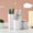 White, variant on RKZDSR Small Multifunctional Desk Organizer Caddy – Pen & Pencil Holder, Art Supply Storage, Bathroom Countertop Accessories, Home Office & Craft Station – Eco-Friendly Design