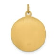 thumbnail image 3 of 14K Yellow Gold Charm Pendant Themed 26 mm 19 Saint Theresa Medal, 3 of 3