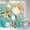 Beach Scallop Starfish, variant on Shower Curtains Waterproof Polyester Fabric,Large Width Bright Partition Curtain with Sunrise Beach Print,Shower Curtain Liner for Bathtub Bathroom with 12 White Hooks (72 x72 inches)
