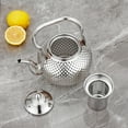 thumbnail image 3 of SANQIAHOME 2000ml teapot with Infuser stainless steel Water Boilers lifting handle Tea Maker Water Kettle for Induction/Gas silver, 3 of 11