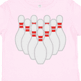 thumbnail image 4 of Inktastic Ten Pins for Bowling Boys or Girls Toddler T-Shirt, 4 of 5