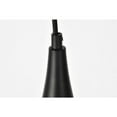 thumbnail image 4 of Living District Nora 1-Light Transitional Aluminum Pendant in Black, 4 of 7