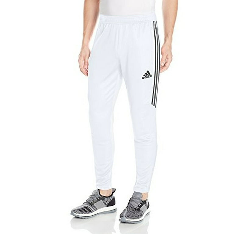 adidas Men's 17 Pants (Small, White/Black) Walmart.com