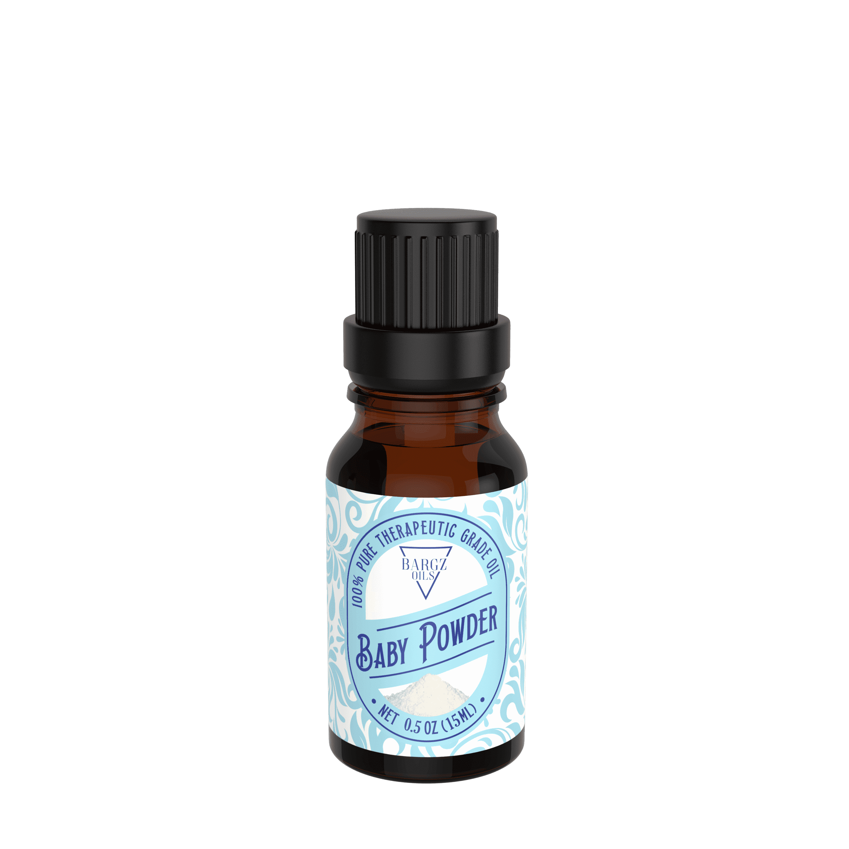 Download Baby Powder Fragrance Oil, Glass Amber Bottle, Therapeutic ... Yellowimages Mockups