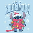 thumbnail image 2 of Mens Lilo & Stitch Christmas Mele Kalikimara T Shirt, 2 of 5
