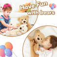 thumbnail image 2 of Peluche con forma de oso de peluche Morismos de 55 cm para niños, 2 of 7