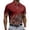 Red, variant on Polo Shirts for Men Short Sleeve Collared Golf Polos Halloween Themed Printed Polo Shirt