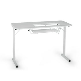 Savannah Folding Mobile Sewing Desk White Walmart Com