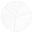 thumbnail image 1 of Shisuyan Outil de Recherche Central Rond Boussole de Centrage Outil de Menuiserie, 1 of 1