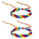 thumbnail image 1 of 2 pulseras de arcoíris para cama para hombre y mujer, pulsera de amistad para gays y lesbianas, pulsera ajustable, 1 of 6