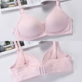 thumbnail image 4 of HuaAngel Girls Soft Padded Bra Cotton with Adjustable Straps Training Bralette 5 Pack Size 32-38, 4 of 4