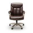 thumbnail image 6 of OFM Essentials Collection Executive Office Chair, in Brown/Champagne (ESS-6020-BRN), 6 of 12
