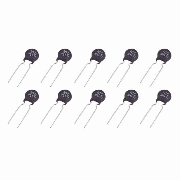 NTC Power Thermistor 5% Thermal Resistor Inrush Current Temperature Sensor-10D-11-10pcs