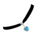 thumbnail image 1 of sweethay Collar Terciopelo Brillante Cadena Colgante Exquisita Clavícula Cuello Joyería Ajustable Boda Compromiso Regalo Gargantilla Azul Type3 NO3, 1 of 6