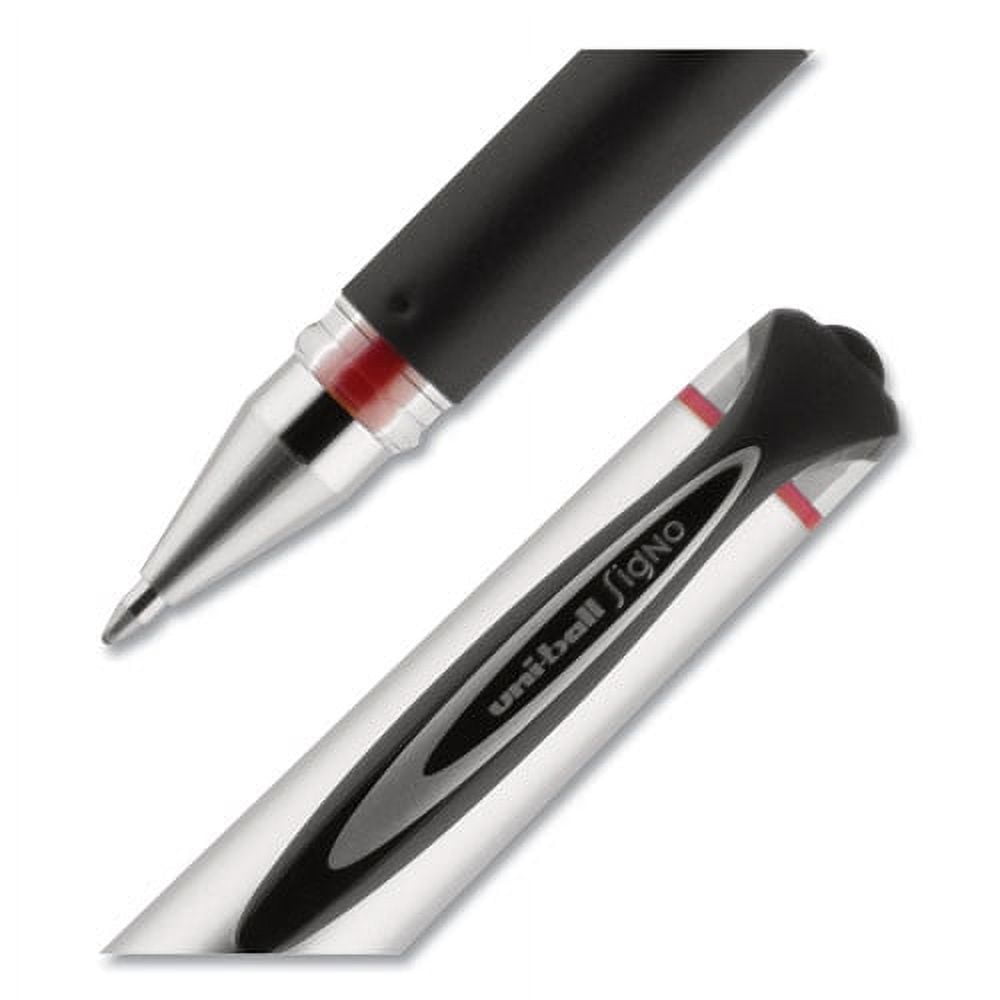 "207 Impact Gel Pen, Stick, Bold 1 Mm, Red Ink, Black Barrel | Bundle of 2 Dozen"