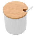 thumbnail image 1 of Ceramic Sugar Bowl Simple Design For Daily Use In Kitchen 1 Set, 1 of 5