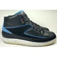 thumbnail image 1 of Nike Nike Air Jordan 2 Retro Radio Raheem Black Leather Mens Sz 11 Athleisure 834274, 1 of 6