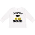 thumbnail image 3 of Inktastic Congrats My Dad Graduated with Cap Boys or Girls Long Sleeve Toddler T-Shirt, 3 of 5
