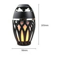 thumbnail image 2 of Lampe de Poche Extérieure Étanche Haut-Parleur Bluetooth avec Lumière Flamme, 2 of 5