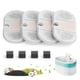 thumbnail image 2 of Cat Water Fountain Filters Pet Water Dispenser Filters 4+4, 2 of 5