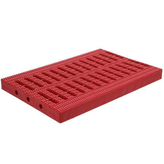 Raindrops Plastic Trench Drain Grate 20x30.5x2.4cm Floor Drain Grate Polymer Drain Strainer Channel Drain Strainer for Kitchen and Outdoor Use