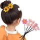 thumbnail image 2 of Artefacto para la cabeza con forma de bola para niña, tocado de flores para la espalda, bonito tocado de flores para niña pequeña, 2 of 6